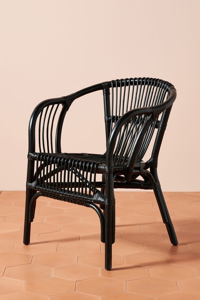 Anthropologie pari on sale rattan chair