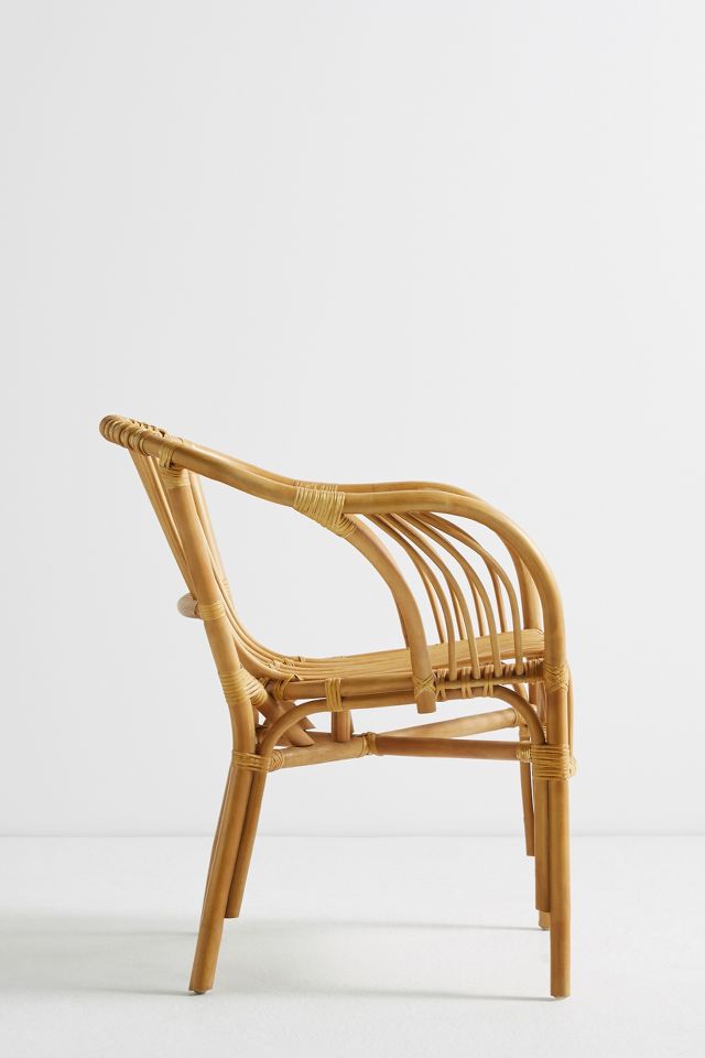 Anthropologie outlet rattan chair