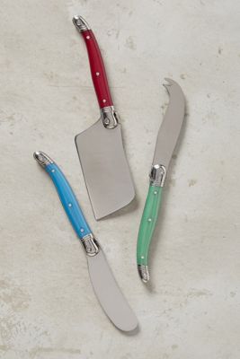 Laguiole Cheese Knives, Set of 3