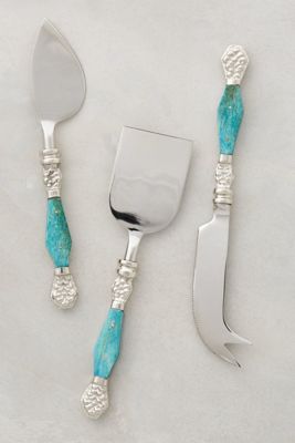 Resplendent Cheese Knives, Set of 3