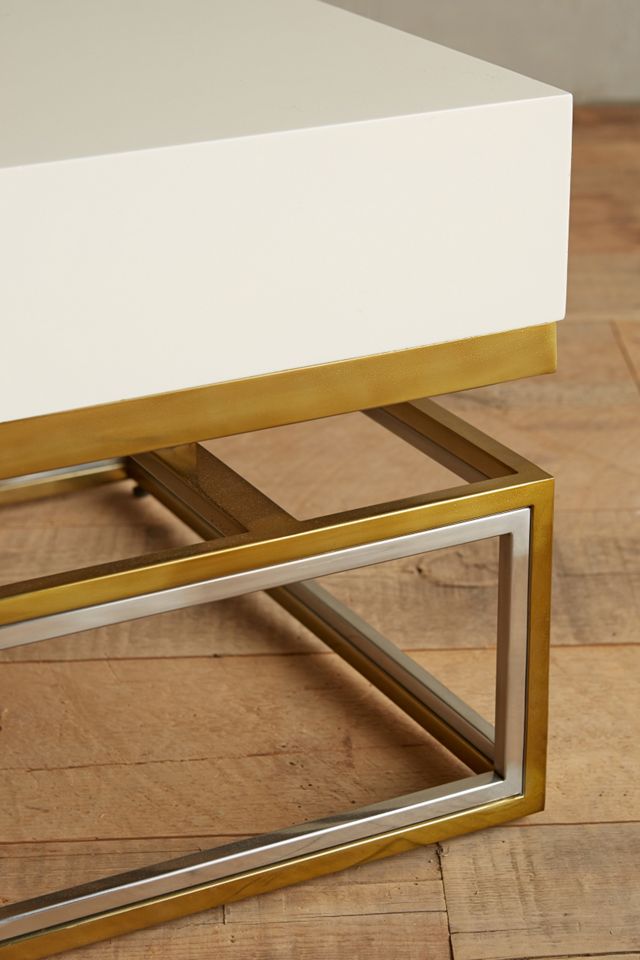 Lacquered Rectangular Coffee Table #4