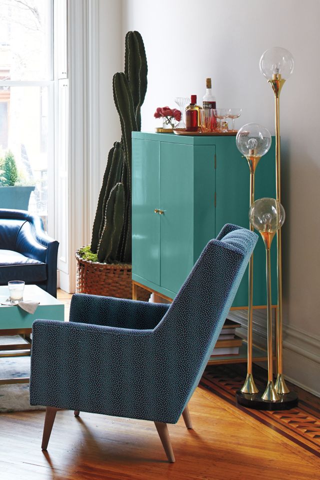 Lacquered Bar Cabinet #4