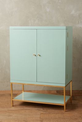 Lacquered Bar Cabinet