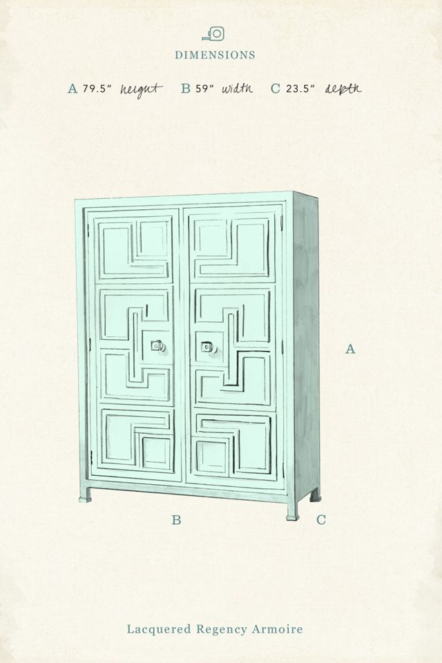 Lacquered Carre Armoire #7