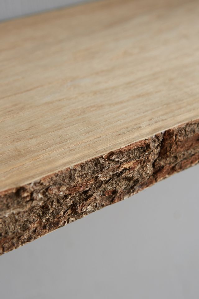 Live-Edge Wood Floating Shelf #4