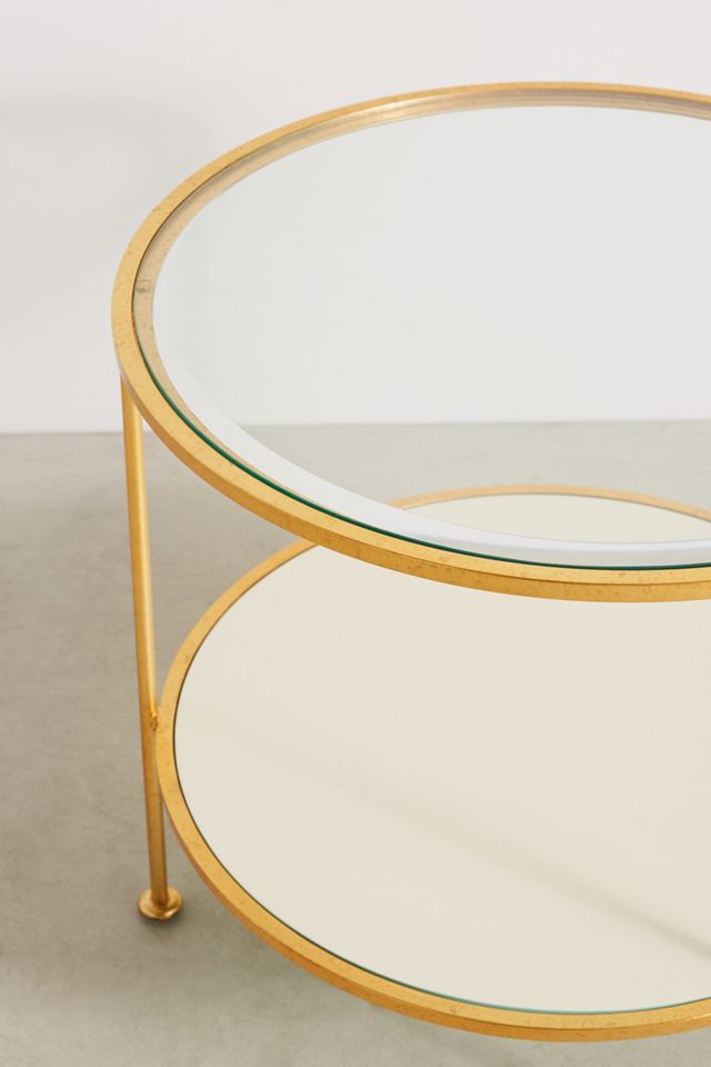 Lacquered Round Side Table #2