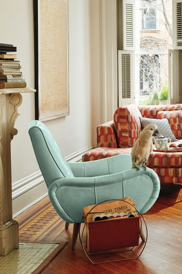Linen Losange Chair #3