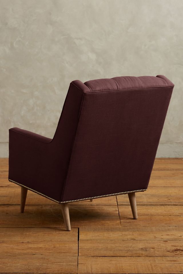 Linen Booker Armchair #1