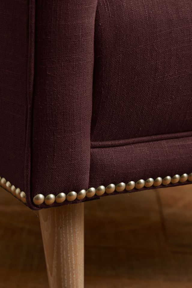 Linen Booker Armchair #3