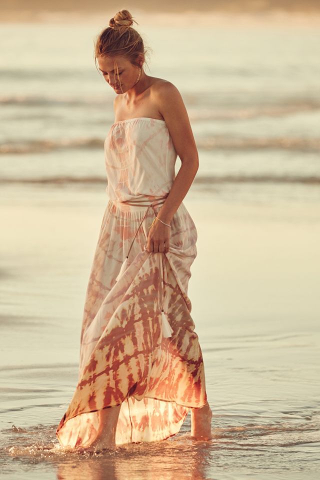Blushed Shibori Cover-Up #1
