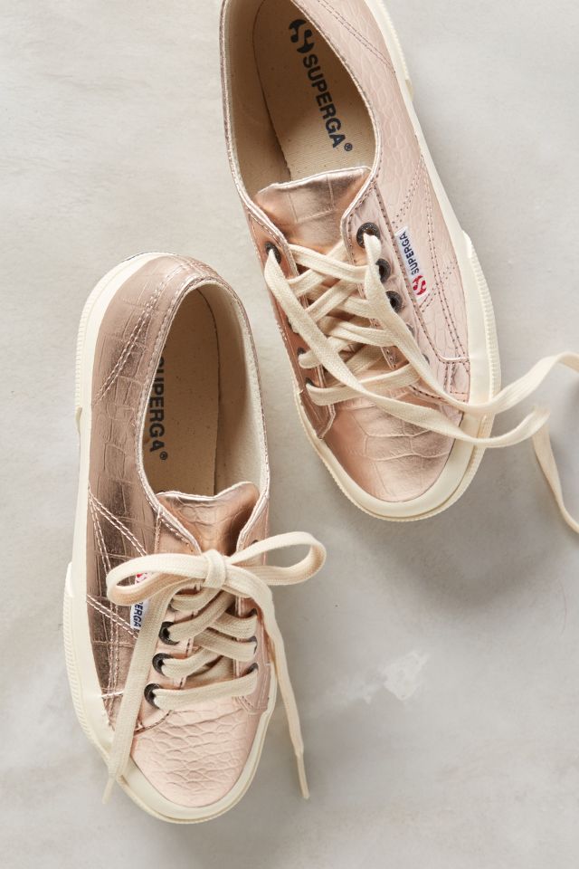 Superga metallic hot sale