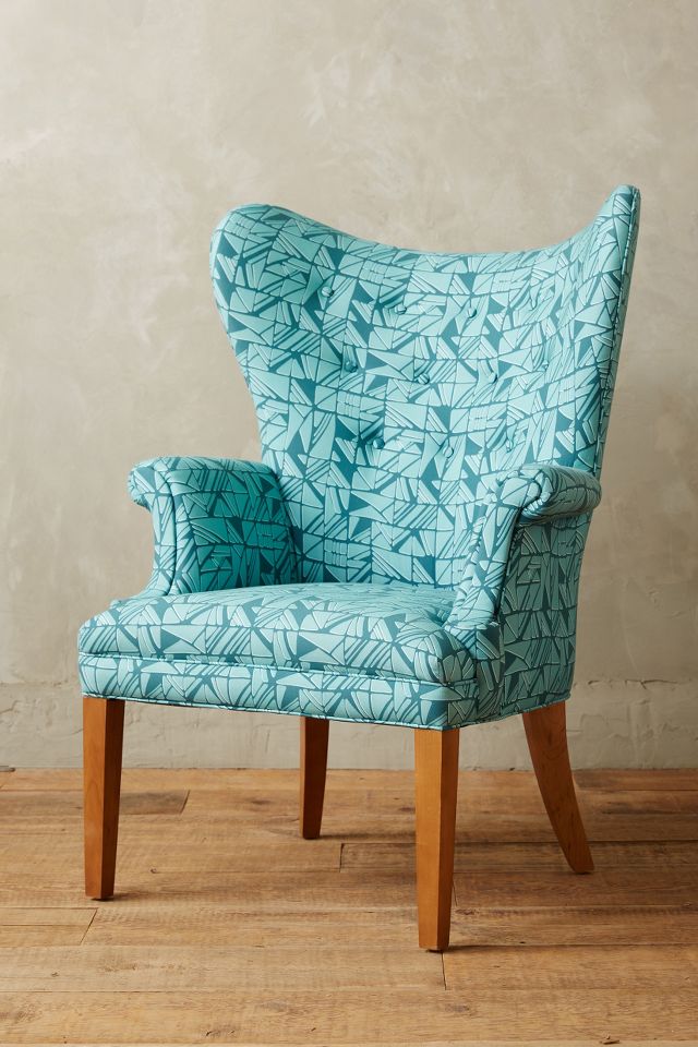 Anthropologie wingback deals chair