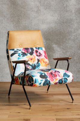 Quentin Chair, Vivid Floral
