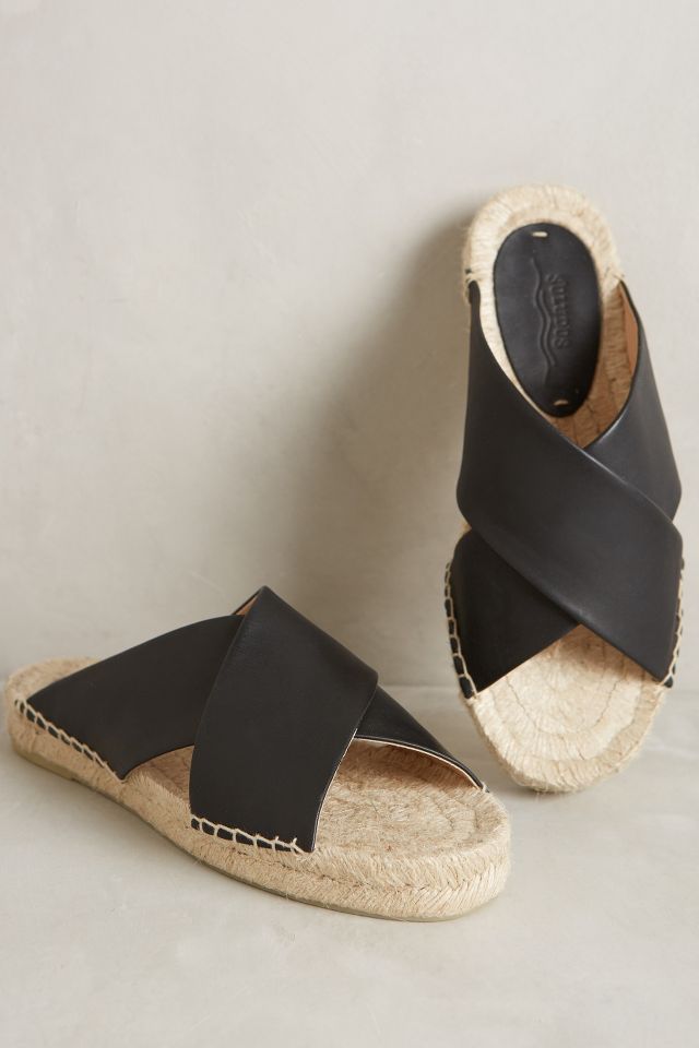 Soludos criss cross sandals clearance