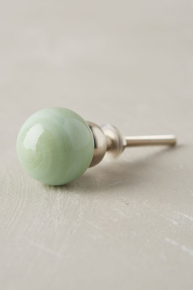 Opaque Glass Knob #4