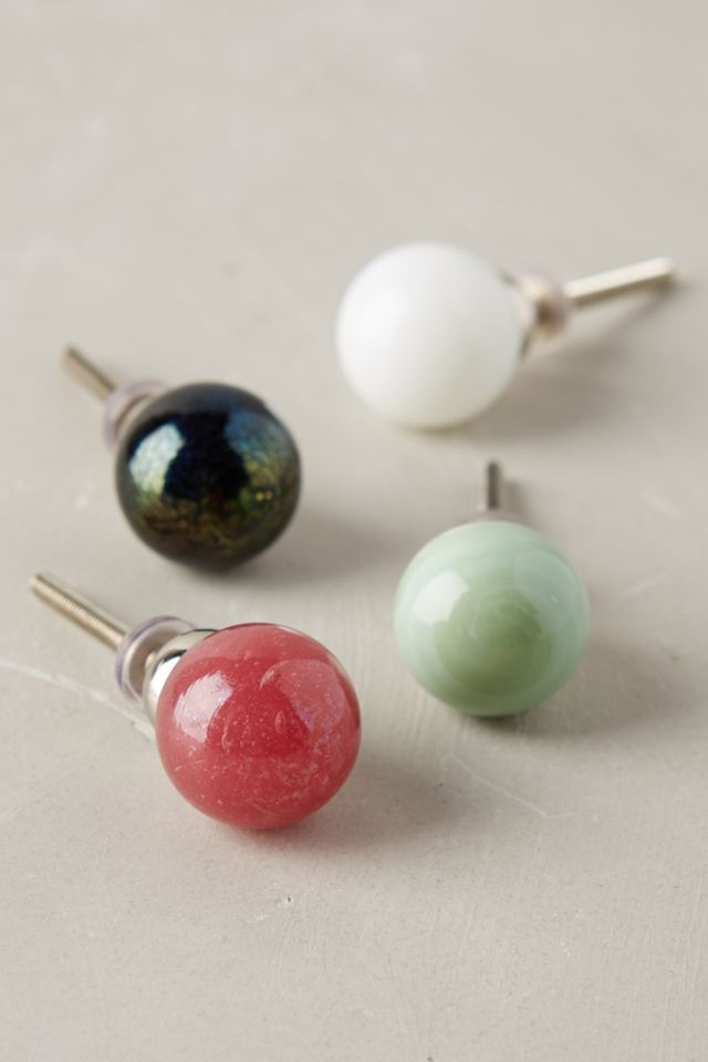 Opaque Glass Knob #5