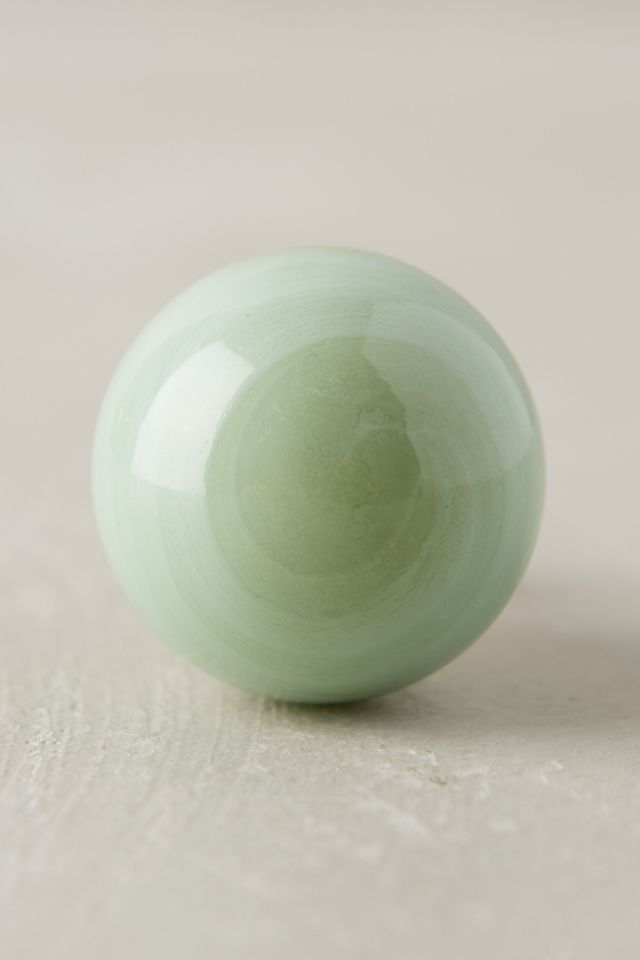 Opaque Glass Knob #1