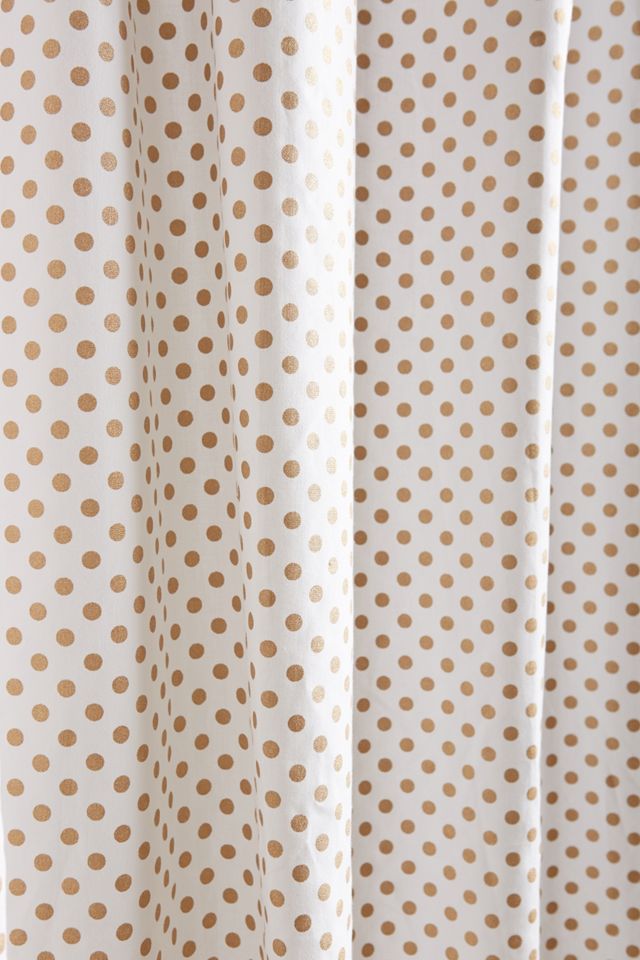 Metallic Pixel Shower Curtain #1