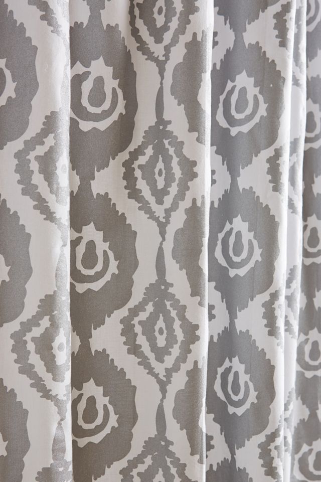 Metallic Whorl Shower Curtain #1