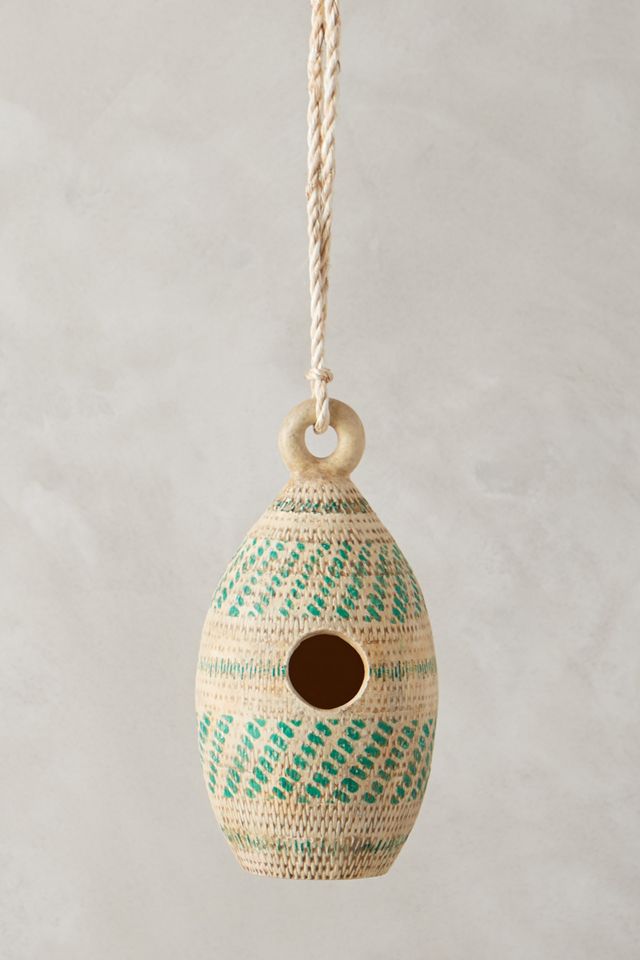 Basketweave Birdhouse #1