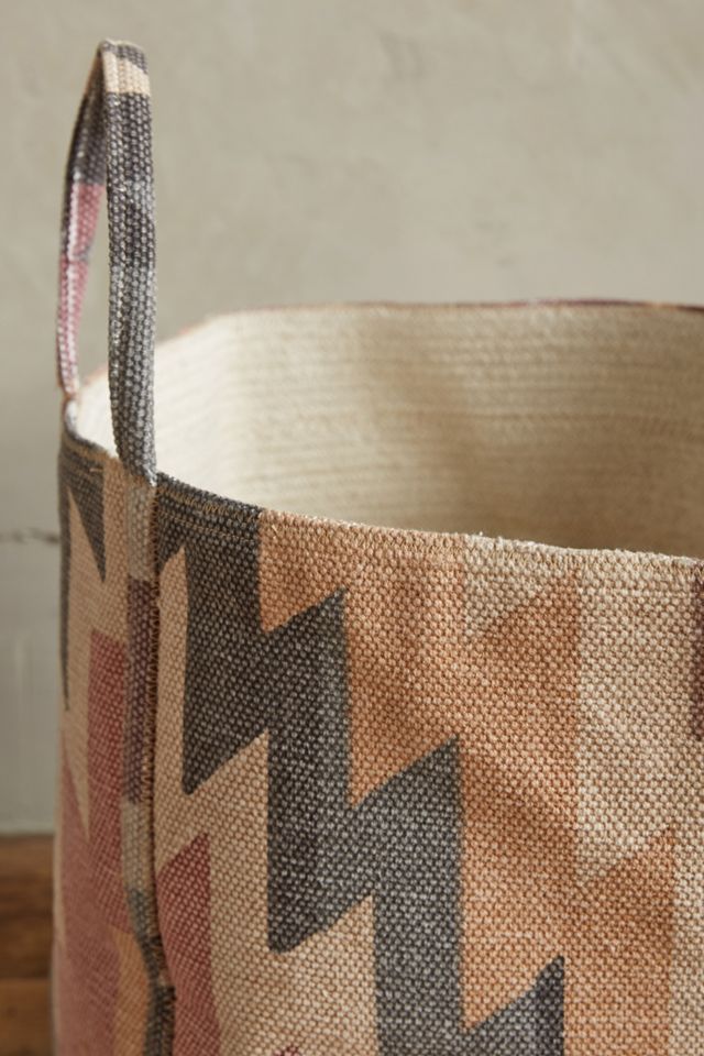 Handpainted Dusk Basket #2