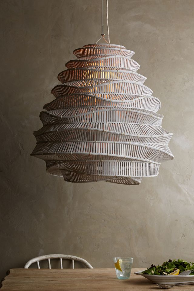 Bamboo Cloud Chandelier #1