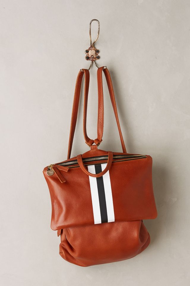 Clare V. Canvas Agnes Backpack - Neutrals Backpacks, Handbags - W2424731