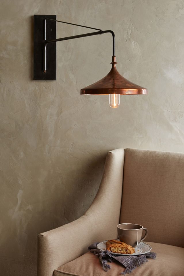 Copper Wall Sconce #1