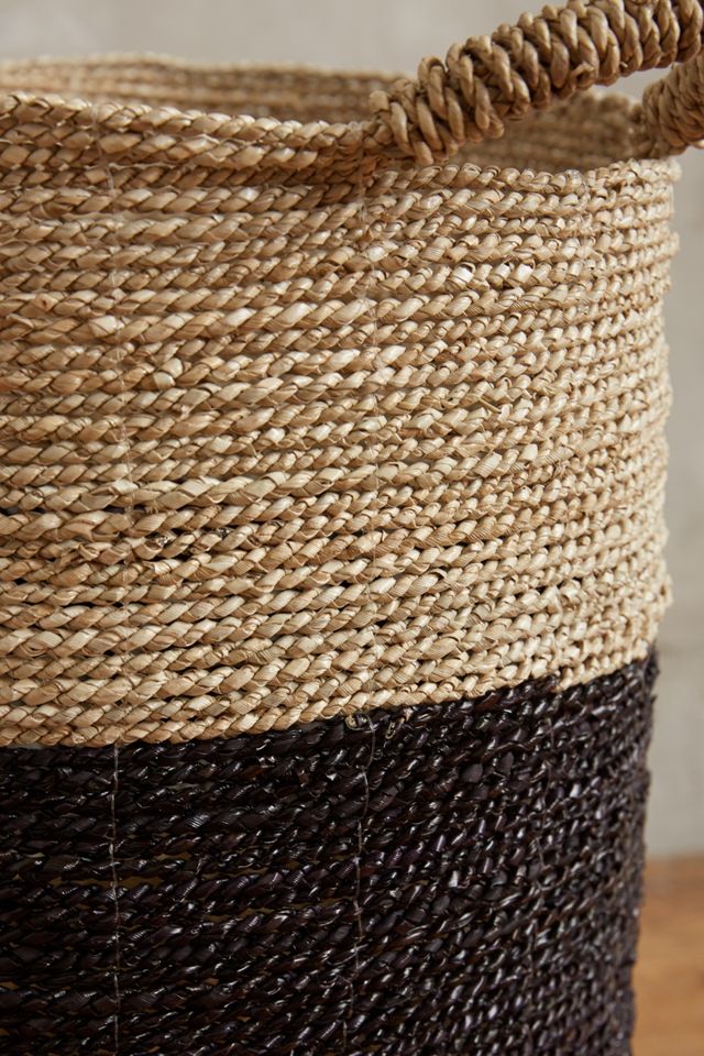 Banded Seagrass Baskets #4