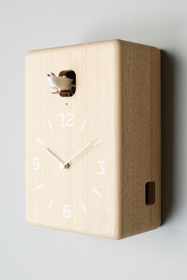 Carved Cuckoo Wall Clock