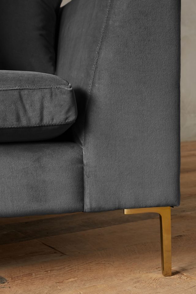Velvet Edlyn Sofa #1