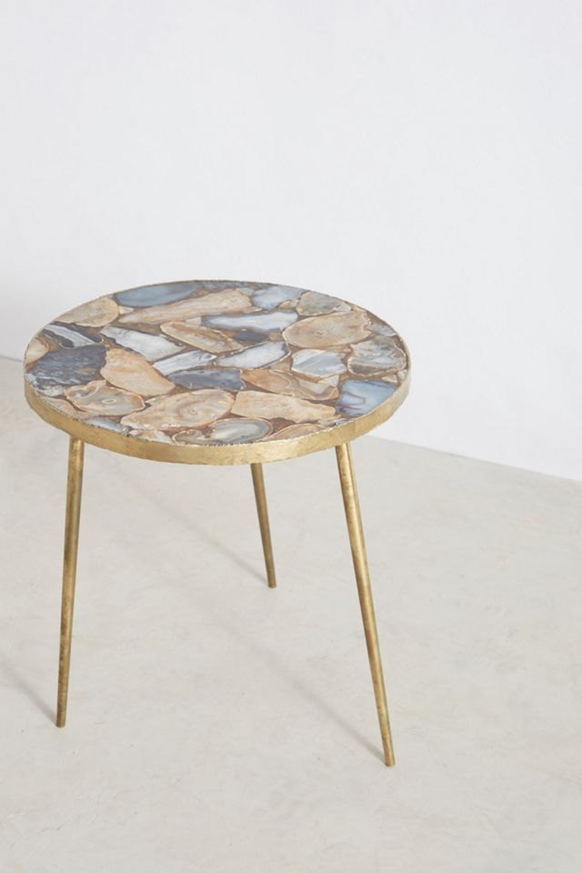 Agate End Table Anthropologie
