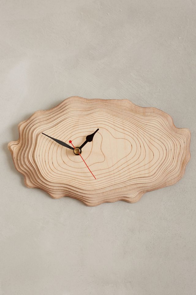 Baltic Birch Wall Clock #5