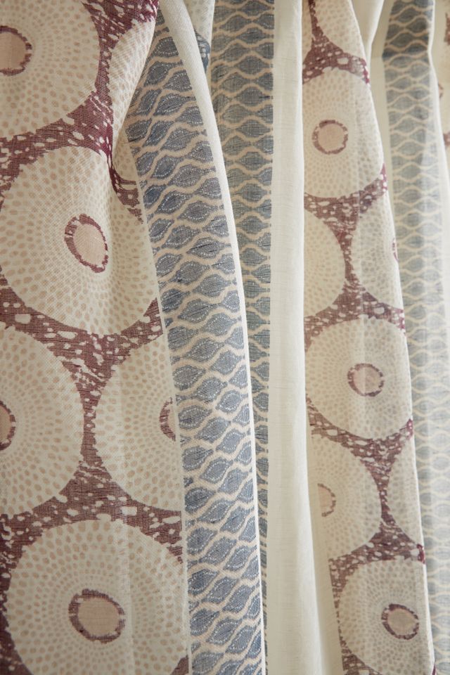 Falling Circles Curtain #1