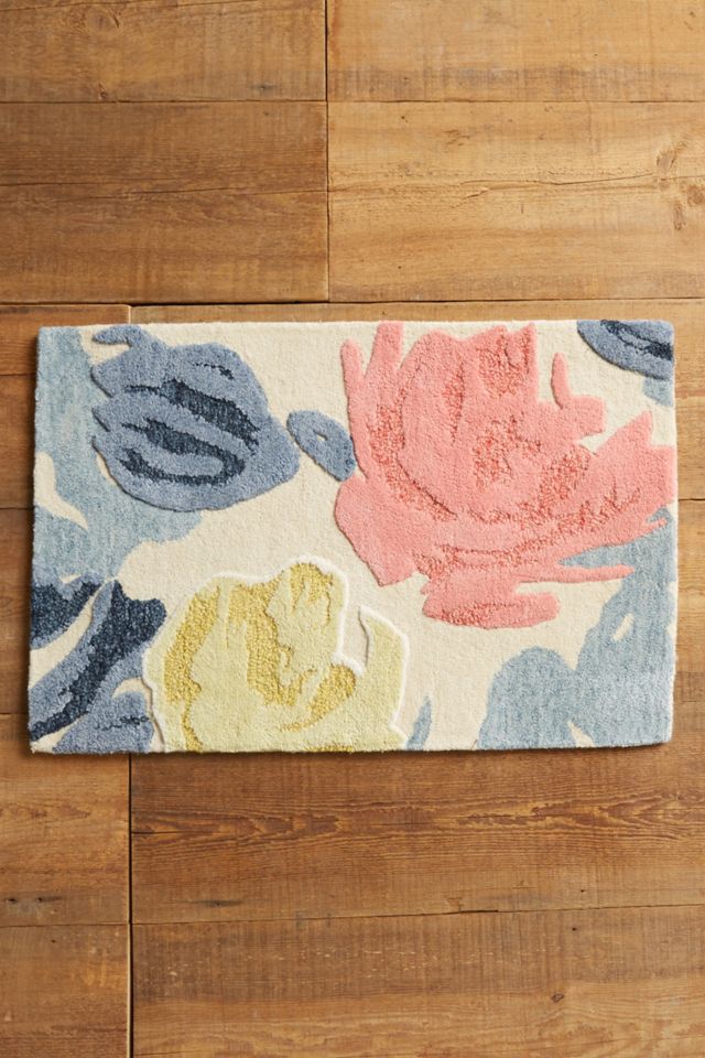 Rose Relief Rug #3