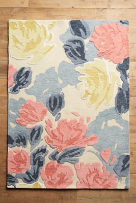 Rose Relief Rug