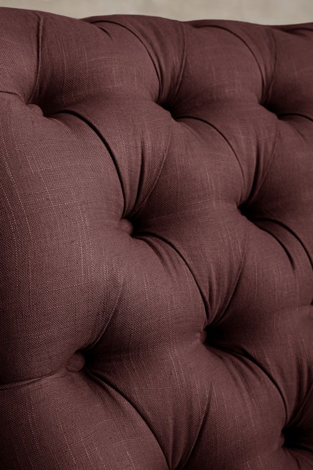Linen Orianna Slipper Chair #2