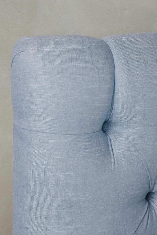 Linen Tufted Lena Bed #3