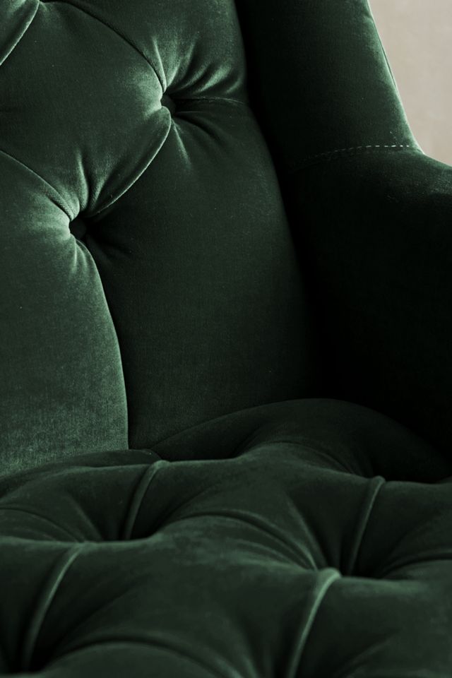 Velvet Booker Armchair #2