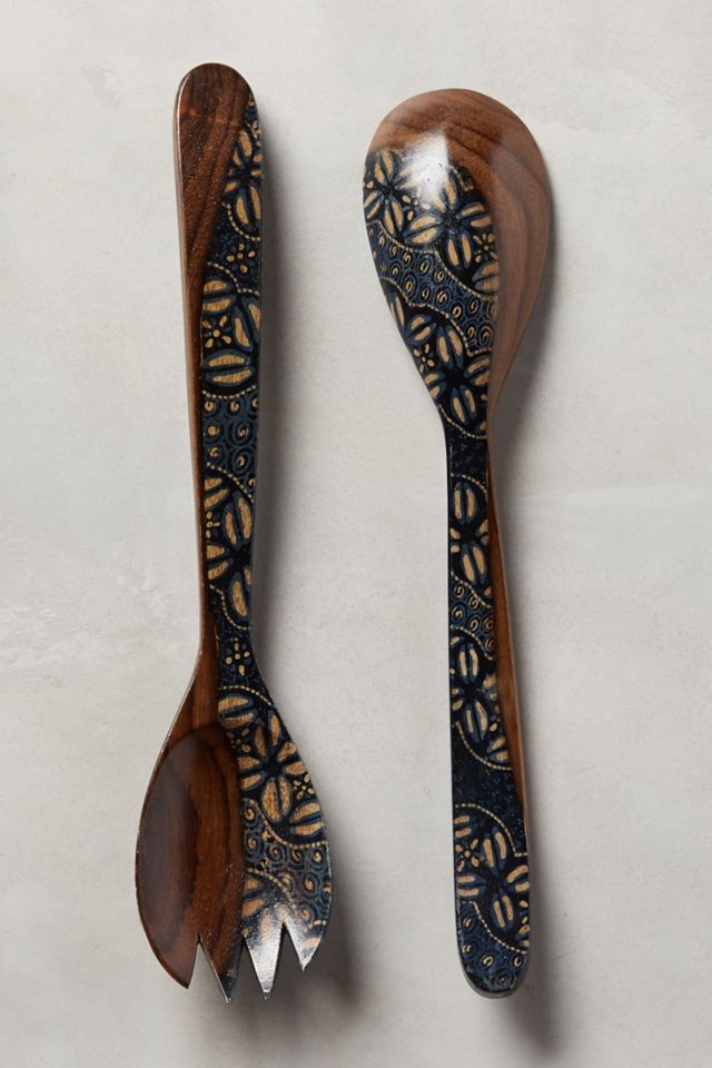 Batik Serving Set #1