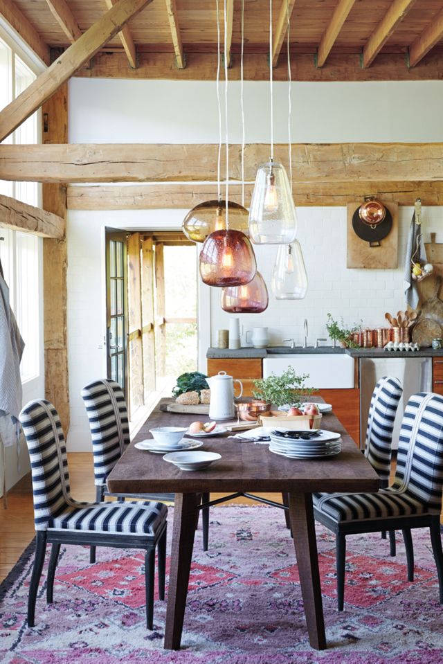 Grassland Stripe Dining Chair #9