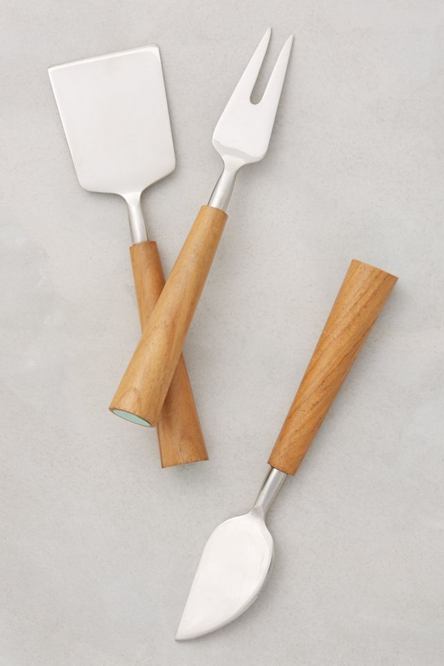 Color-Capped Cheese Knives