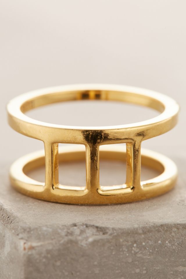 Elizabeth and James Dylan Double Ring #1