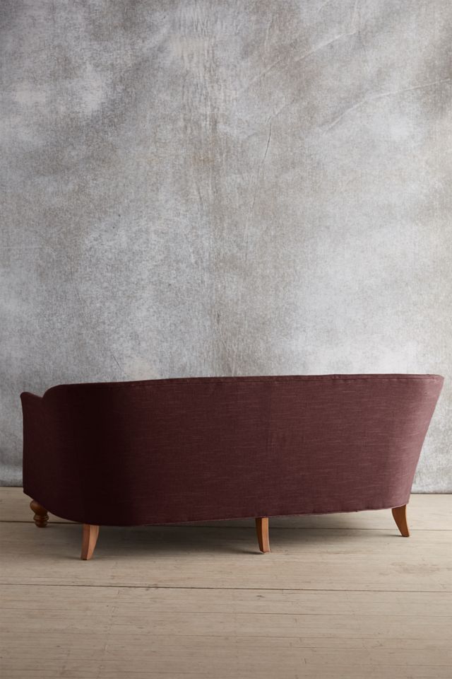 Linen Holloway Settee #1