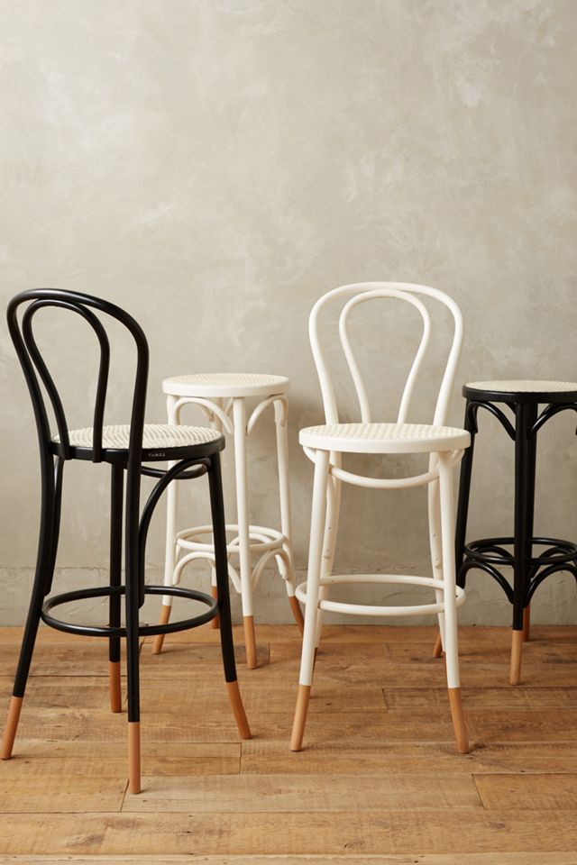 Scrolled Bentwood Barstool #2