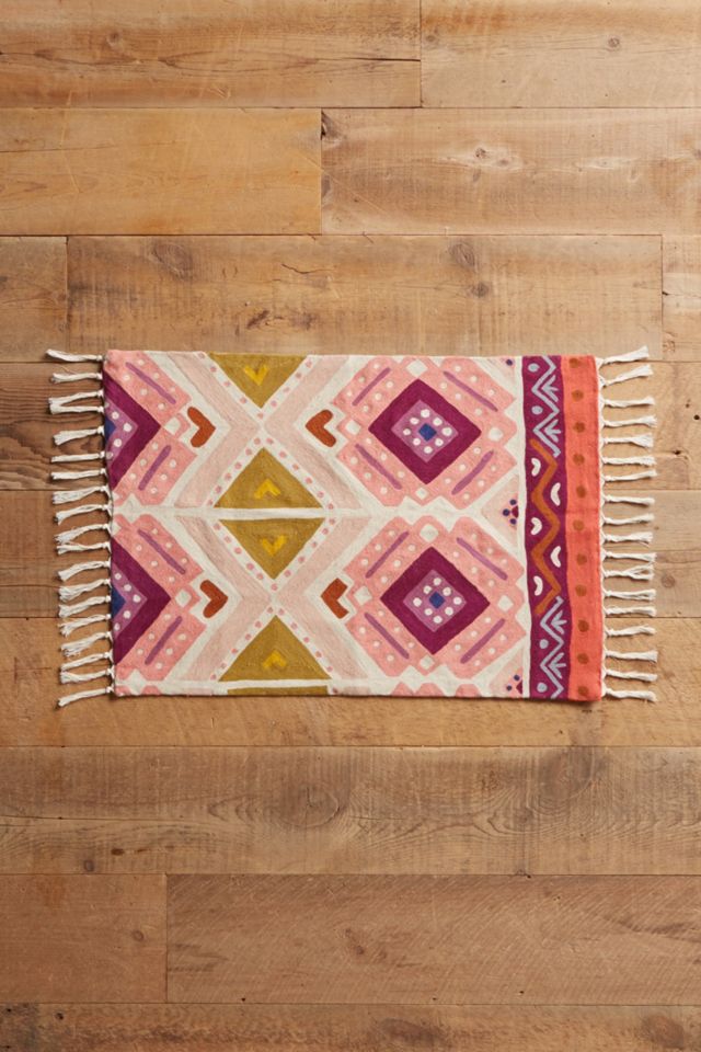 Kaleidoscopic Blooms Rug #4