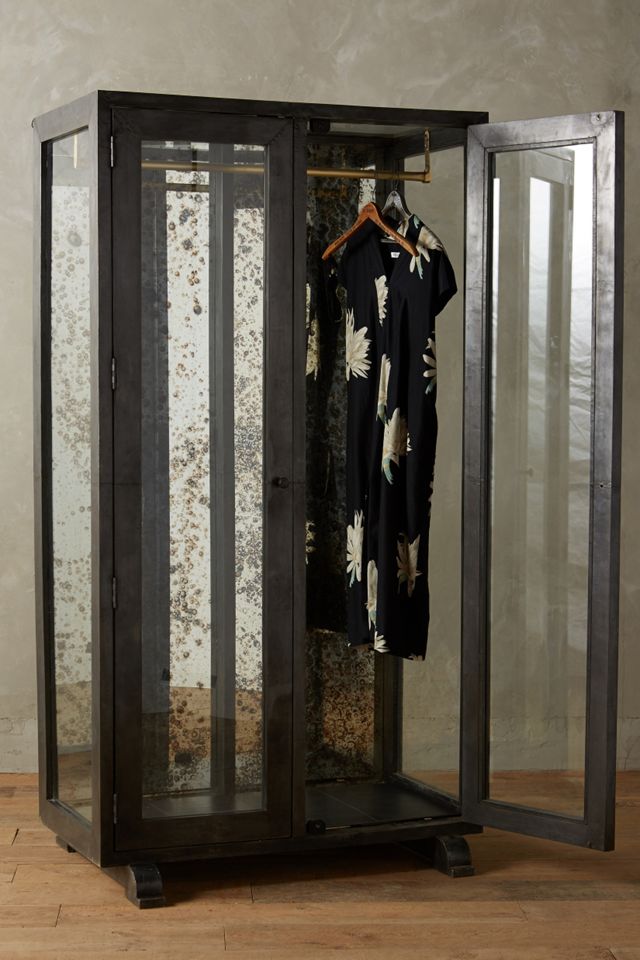 Mirrored Display Armoire #1