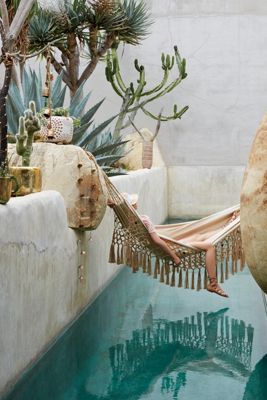 Beaded Jute Hammock