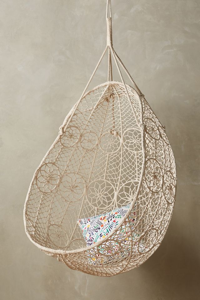 Pottery barn 2024 hanging chair