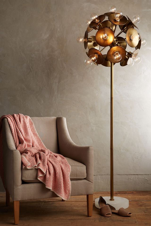 Metallic Bloom Floor Lamp #2